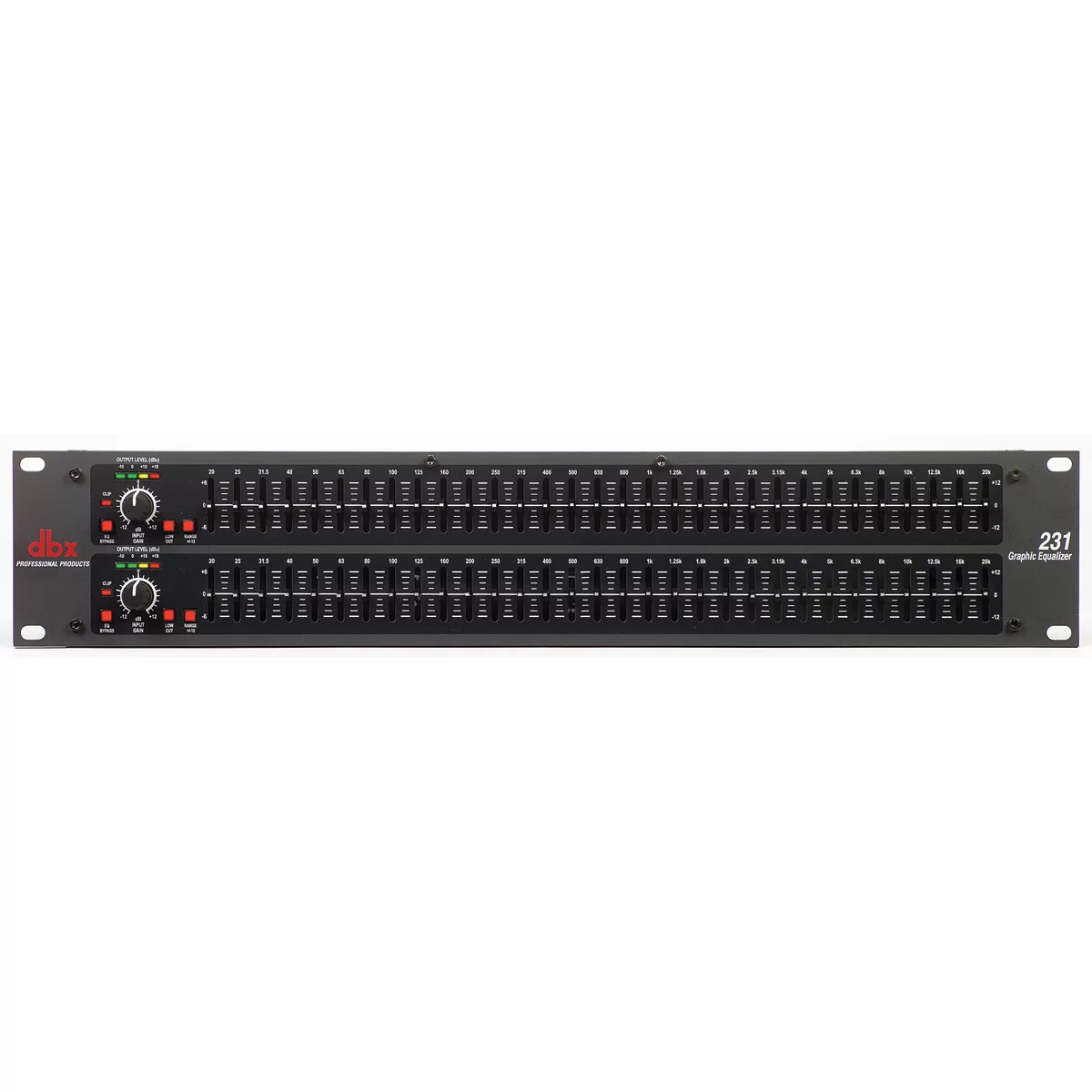 DBX 231 graphic equalizer グラフィックイコライザー DBX 231 2-канальный 31-полосный графический эквалайзер купить в